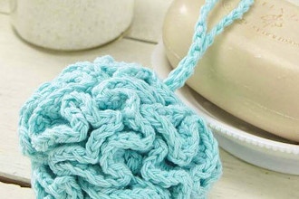 Crochet - Bath Pouff